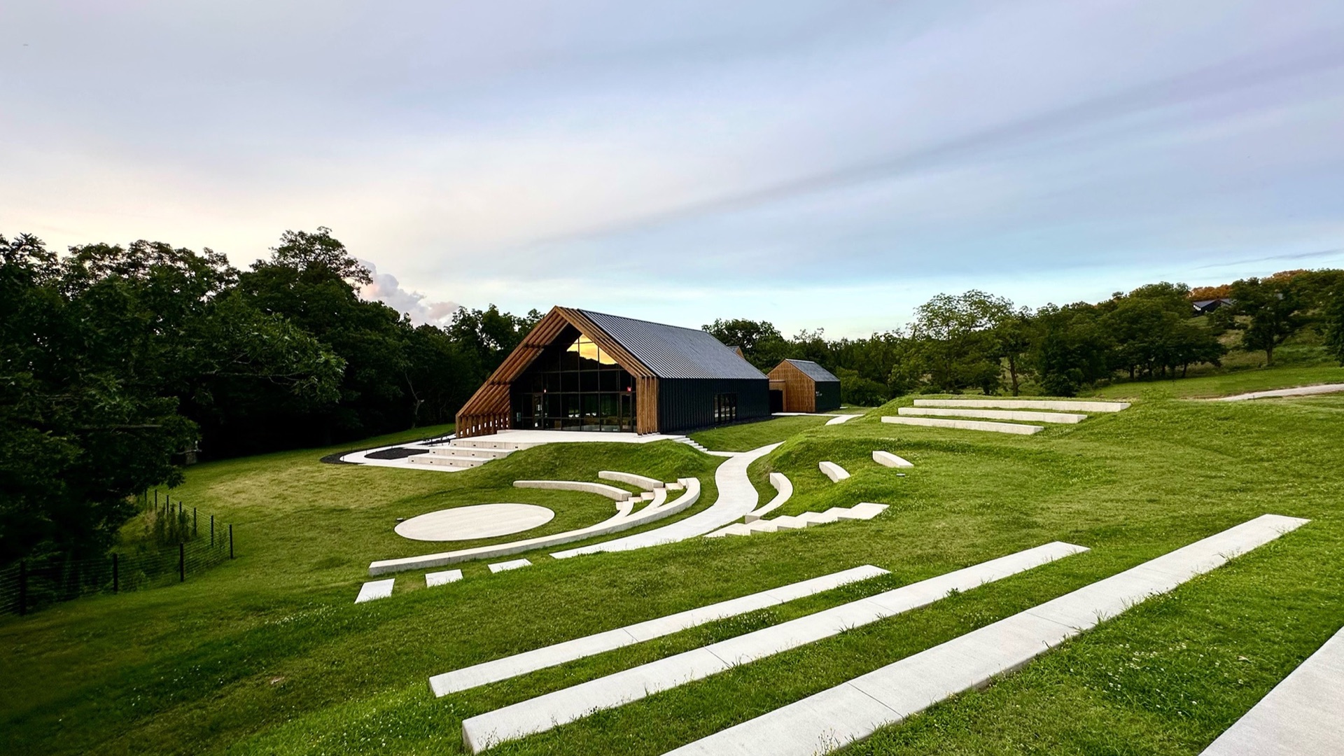 Amphitheater, an experiential outdoor environment by Griffin Loop