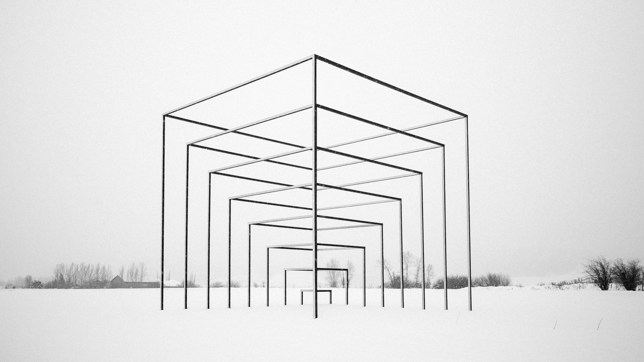 Inward Perspectives in snow